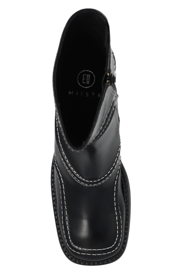 【関税込み】Miista ブラック Malene ブーツ Malene New Brown Ankle Boots | Miista